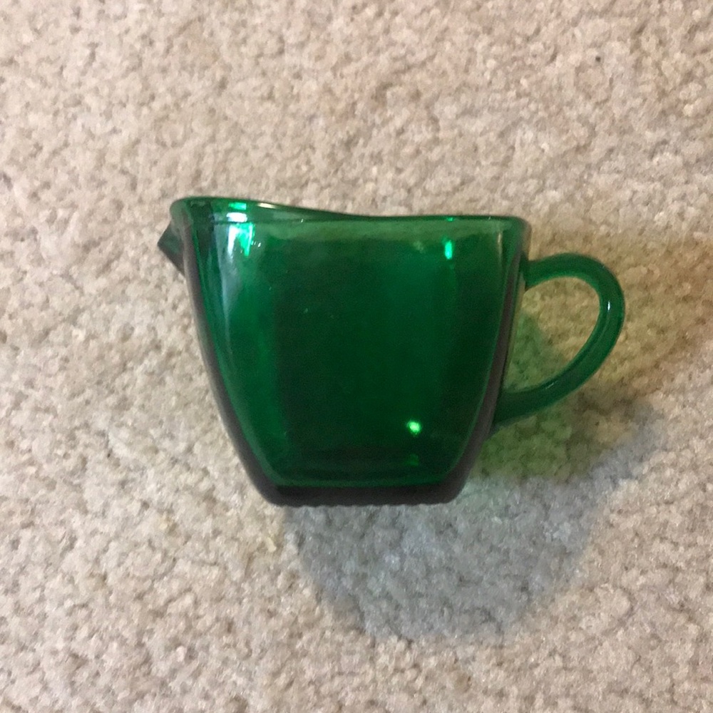 Vintage Fire king by Anchor Hocking creamer